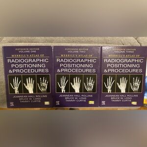 Merrill's Atlas of Radiographic Positioning & Procedures Volume 1,2&3 15th editi